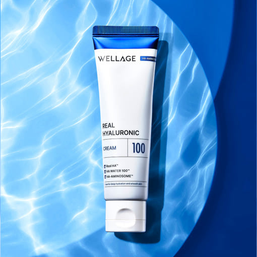 Real Hyaluronic 100 Cream 80ml, WELLAGE WELLAGE Face Cream