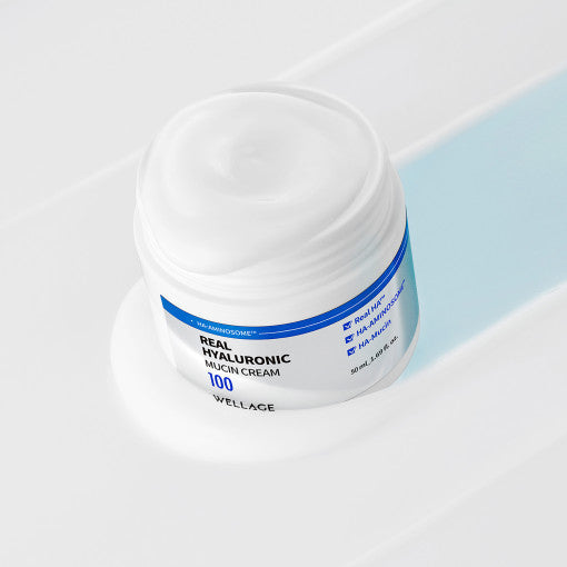 Real Hyaluronic Mucin Cream 50ml, WELLAGE WELLAGE Face Cream