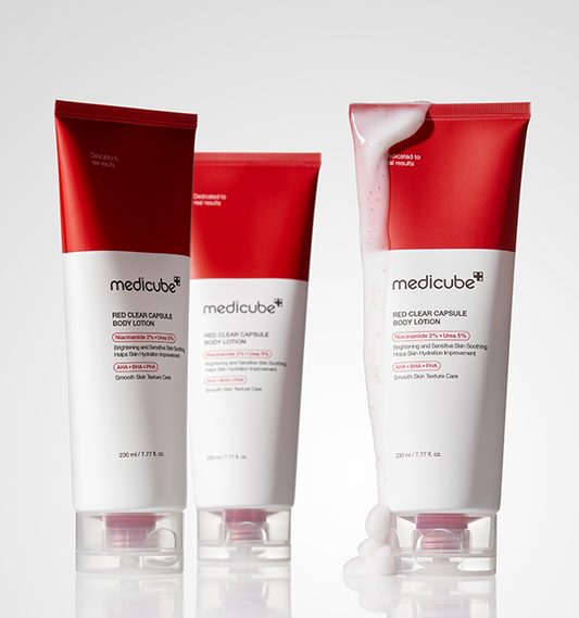 Red Clear Capsule Body Lotion 230ml, medicube medicube Body Lotion