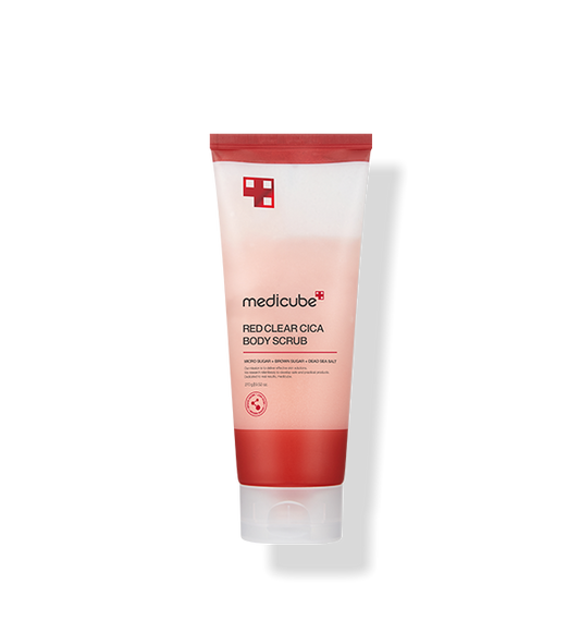 Red Clear Cica Body Scrub 200ml, medicube medicube Body Scrub