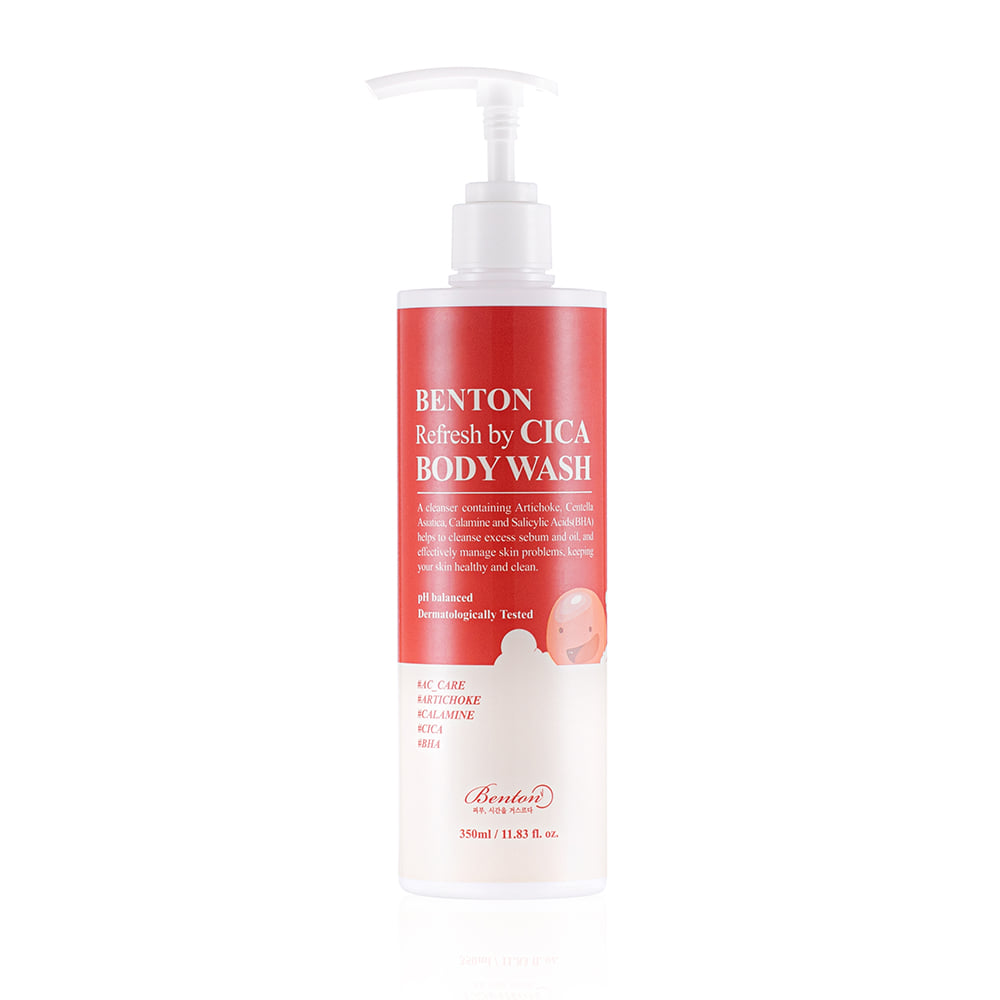 Refresh by CICA Body Wash 350ml, Benton Benton Body Wash