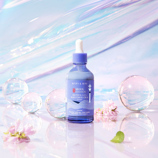 Retinol 0.1% Bakuchiol Cica Serum 80ml, MARY & MAY MARY & MAY Anti-Aging Serum