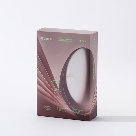 Retinol Collagen Cream Lifting Mask 30ml X 10ea, MEDIHEAL MEDIHEAL Sheet Mask