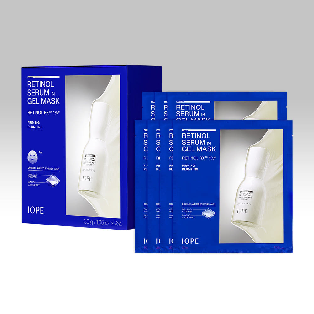Retinol Serum In Gel Mask 30g*7ea, IOPE IOPE Treatment Mask
