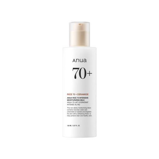 Rice 70 Intense Moisturizing Milk 150ml, Anua Anua Face Cream