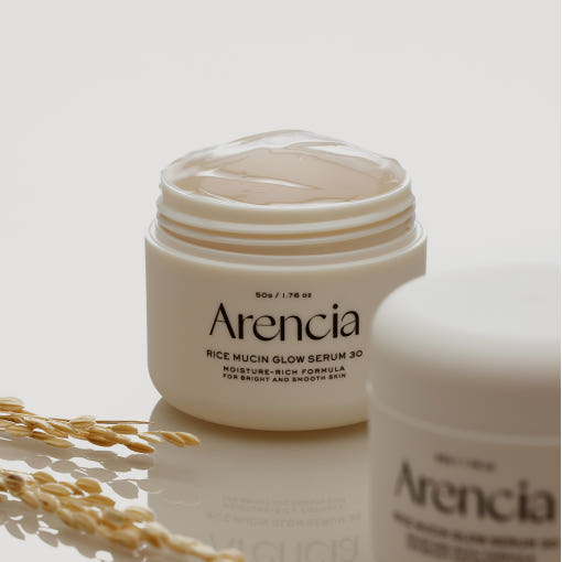 Rice Mucin Glow Serum 30 50g, Arencia Arencia Brightening Serum