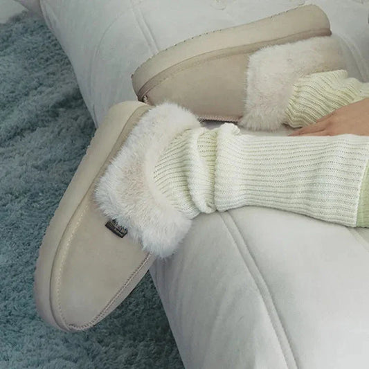 [Rockfish Weatherwear] CLOUDY FLATFORM FUR MULES