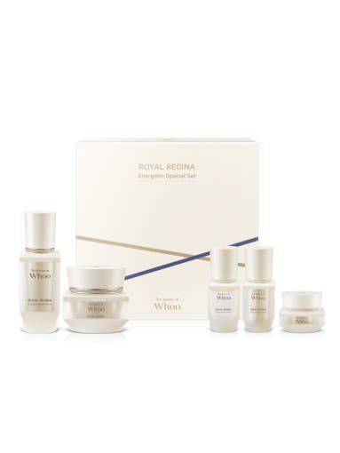 Royal Regina Energetic Special Set, THE WHOO THE WHOO Skincare SET