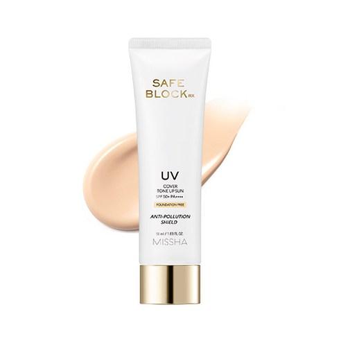 SAFE BLOCK RX COVER TONE UP SUN 50ml, MISSHA MISSHA Sun Cream