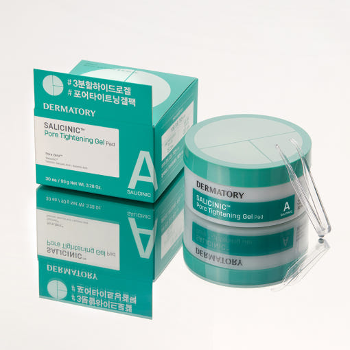 SALICINIC Pore Tightening Gel Pad 93g (30ea), DERMATORY DERMATORY Toner Pad