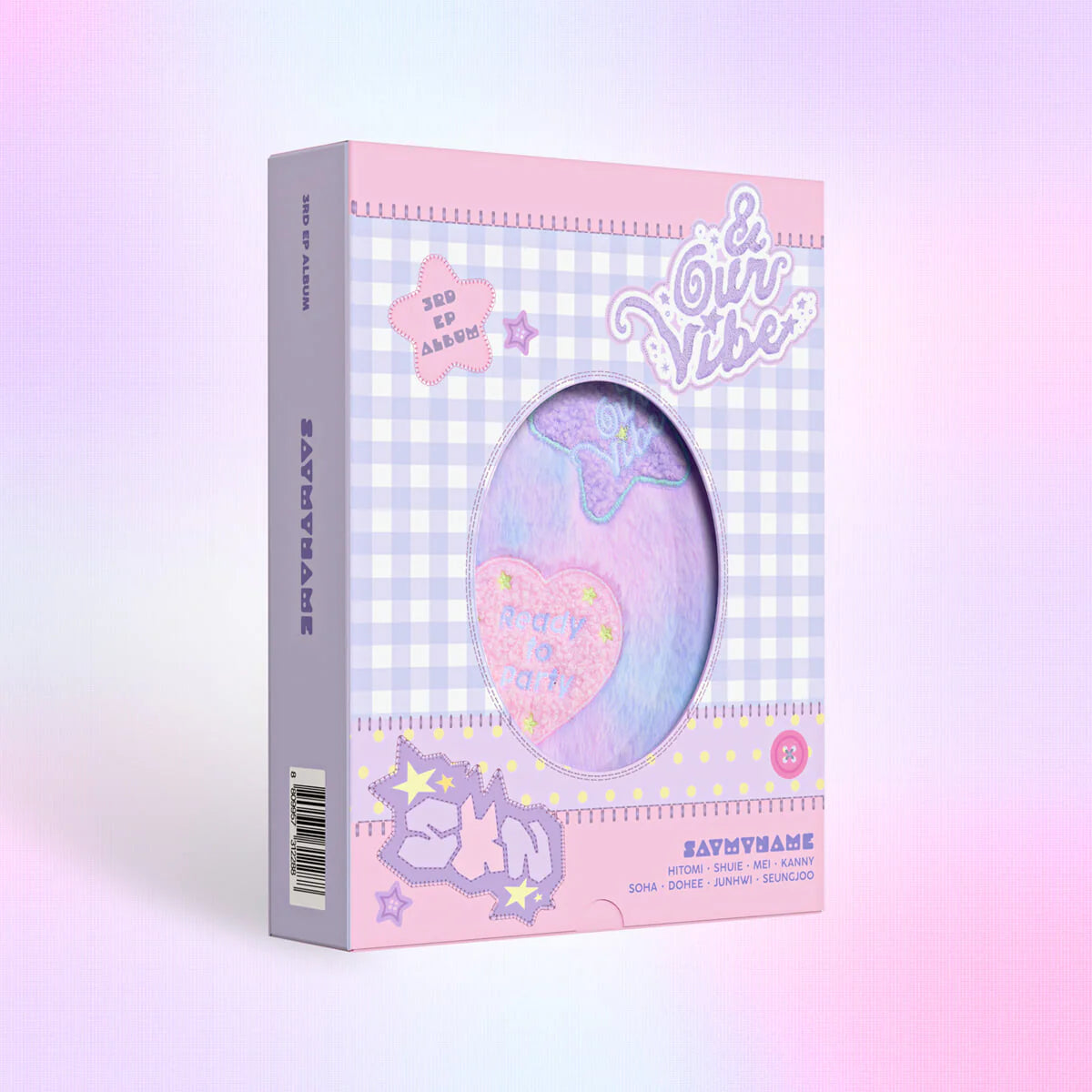 SAY MY NAME - 3rd EP Album &Our Vibe (Our Vibe Ver.) SAY MY NAME Merch Set