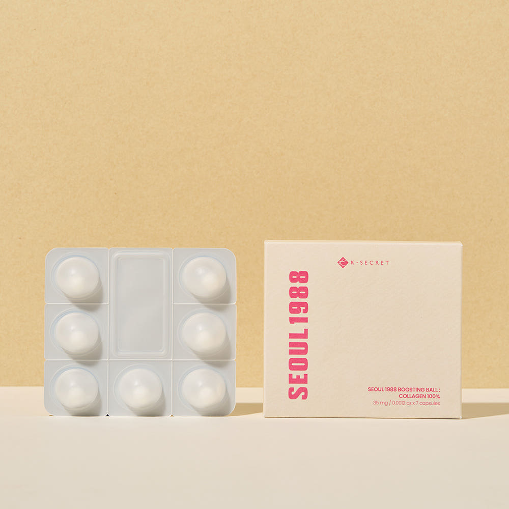 SEOUL 1988 BOOSTING BALL : COLLAGEN 100% 35mg X 7ea, K-SECRET K-SECRET Ampoule