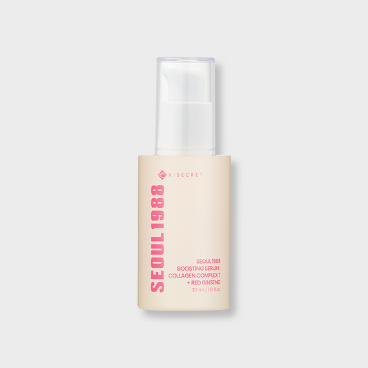 SEOUL 1988 BOOSTING SERUM : COLLAGEN COMPLEX 7 + RED GINSENG 30ml, K-SECRET K-SECRET Anti-Aging Serum