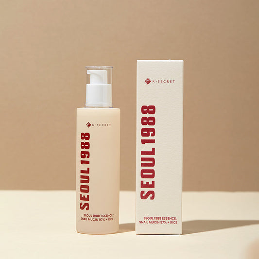 SEOUL 1988 Essence : Snail Mucin 97% + Rice 100ml, K-SECRET K-SECRET Essence