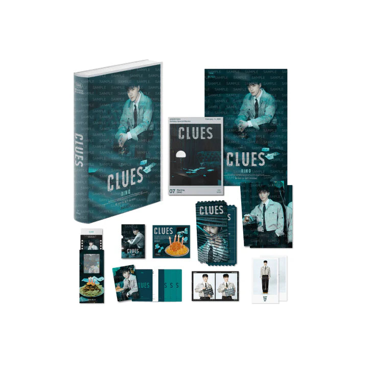 SEVENTEEN - HAPPY DINO DAY BIRTHDAY BOX VER.4 SEVENTEEN Merch Set