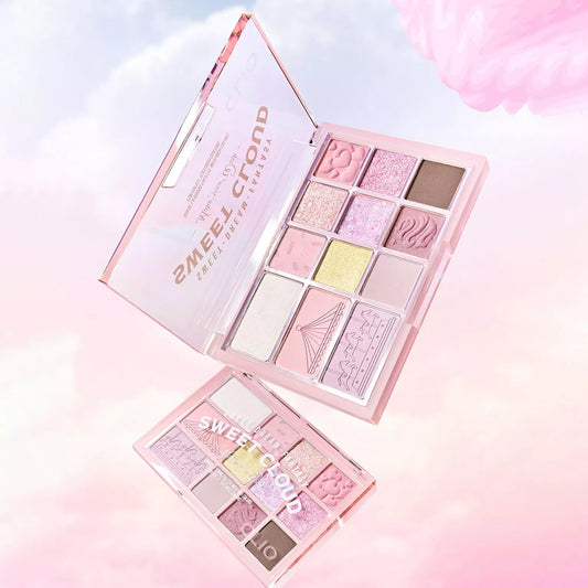 SHADE & SHADOW PALETTE 05 Sweet Cloud, CLIO CLIO Eyeshadow