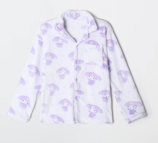 [SPAO × Sanrio Characters] Warm Fleece Pajama Set SPAO Pajama Set