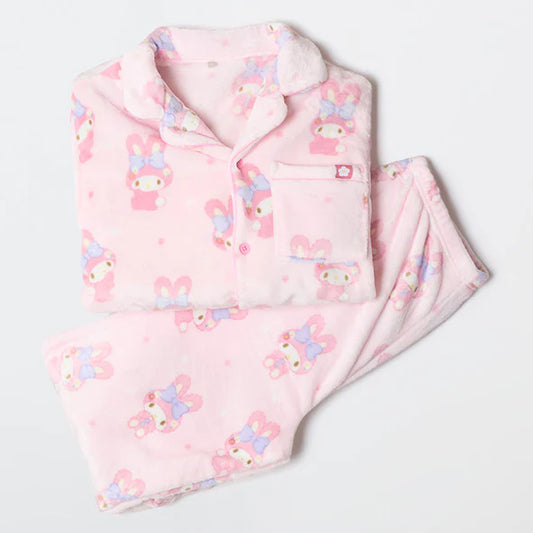 [SPAO × Sanrio Characters] Warm Fleece Pajama Set SPAO Pajama Set