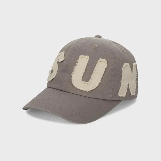 SUNLOVE Cut Off Capital Cap (NewJeans WEAR)-1