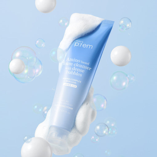 Safe Me. Amino Refresh Cleansing Foam 150ml, make p:rem make p:rem Cleansing Foam