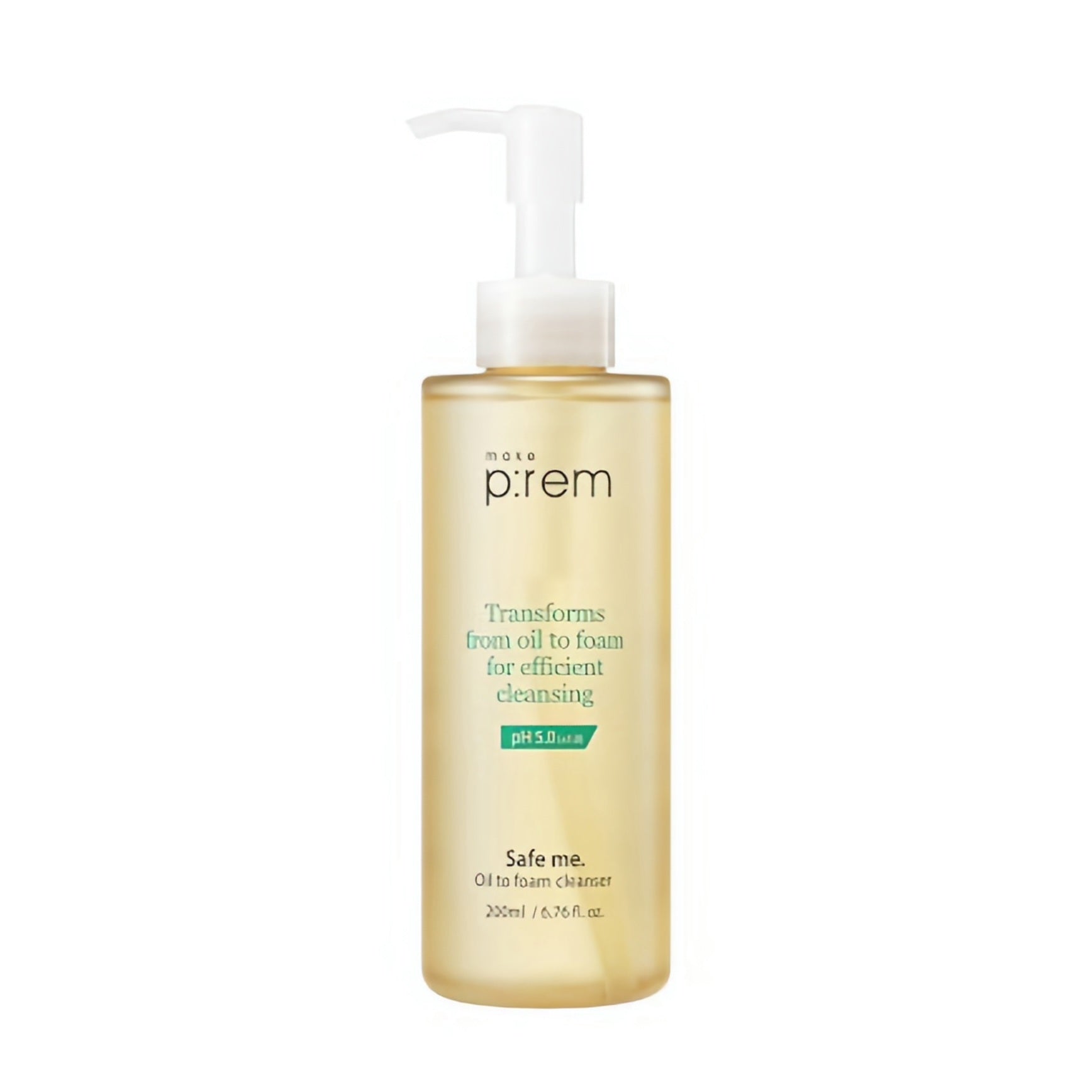 Safe Me. Oil to Foam Cleanser 200ml, make p:rem make p:rem Cleansing Foam