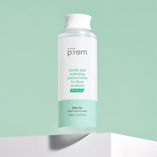 Safe Me. Relief Essence Toner 400ml, make p:rem make p:rem Balancing Toner