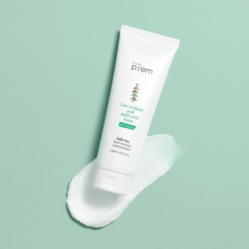 Safe Me. Relief Moisture Cleasing Foam 250ml, make p:rem make p:rem Cleansing Foam