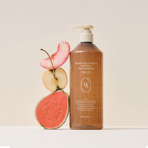 Salmon Pullkeratin Centella Hair Shampoo 500ml, HEVEBLUE HEVEBLUE Shampoo