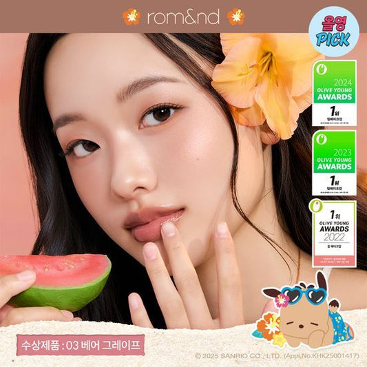 [Sanrio Character Edition]rom&nd The Juicy Lasting Tint rom&nd Lip Tint