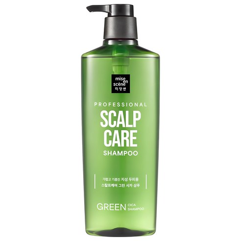 Scalp Care Green Cica Shampoo 680ml, mise en scene mise en scene Shampoo