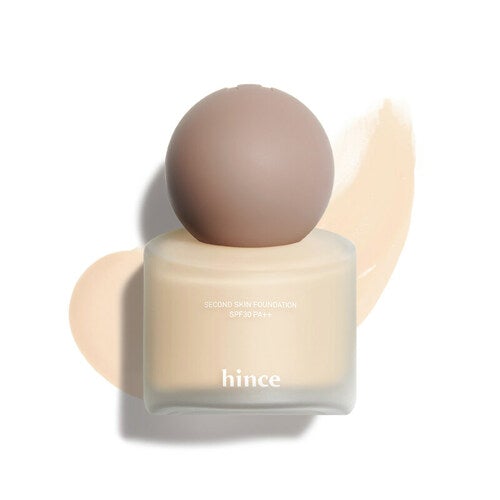 Second Skin Foundation 40ml (5 colors), Hince hince Foundation