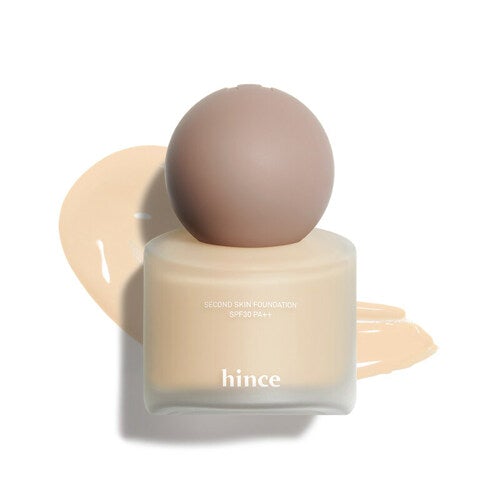 Second Skin Foundation 40ml (5 colors), Hince hince Foundation