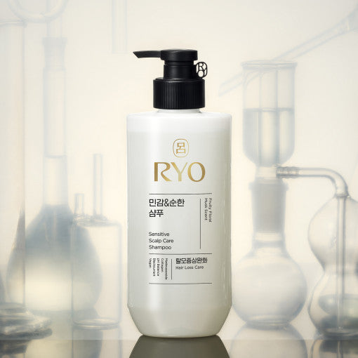 Sensitive Scalp Care Shampoo 480ml, Ryo Ryo Shampoo