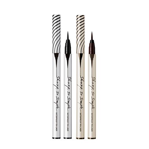 Sharp So Simple Waterproof Pen Liner 0.14g (2 Colors), CLIO CLIO Eyeliner