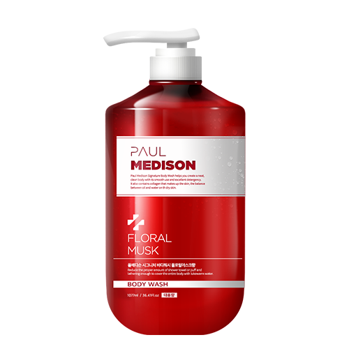 Signature Body Wash 1077ml #Floral Musk, PAUL MEDISON