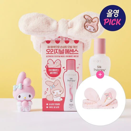 Silk Therapy Hair Treatment Essence 130ml (+My Melody Hairband) Silk Therapy Hair Treatment