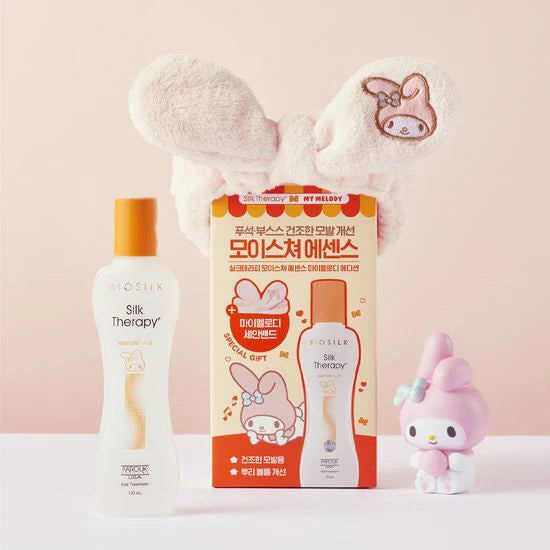 Silk Therapy Hair Treatment Essence 130ml (+My Melody Hairband) Silk Therapy Hair Treatment