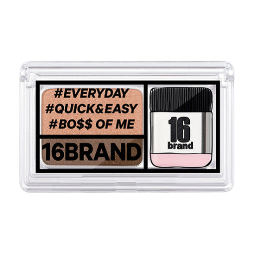 Sixteen Eye Magazine (7colors), 16BRAND 16BRAND Eyeshadow