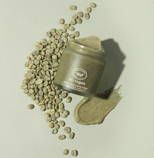 So Vegan Green Bean Coffee Scrub 105ml, so natural so natural Scrub