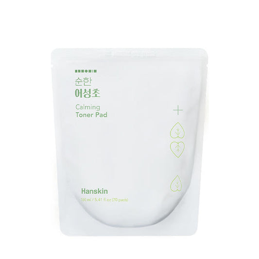 Soonhan Houttuynia Claming Toner Pad 160ml/70ea [Refill], Hanskin