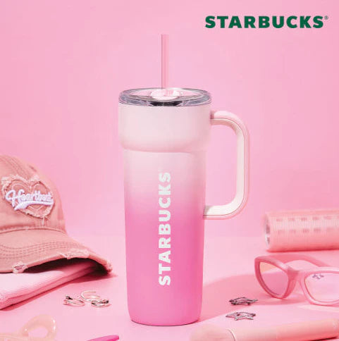 Starbucks Korea - SS Dante Tumbler Cool Pink 710ml Starbucks Korea Dante Tumbler