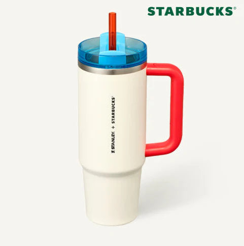 Starbucks Korea - SS Joyful Stanley Kencer Tumbler 887ml Starbucks Korea Kencer Tumbler