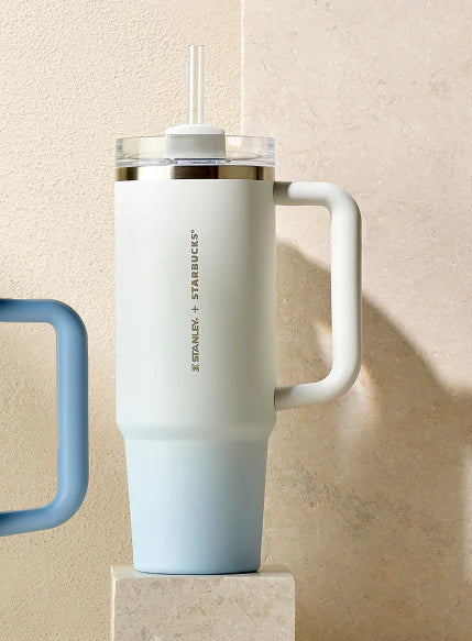 Starbucks Korea - SS Stanley White Kencer Tumbler 887ml Starbucks Korea Kencer Tumbler