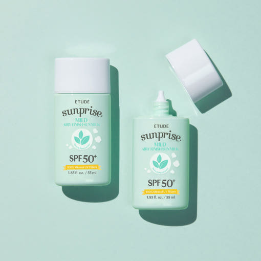Sunprise Mild Airy Finish Sun Milk SPF50+ PA++++ 55ml, ETUDE ETUDE Sun Cream