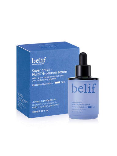 Super Drops Multi7-Hyaluron Serum 30ml, belif