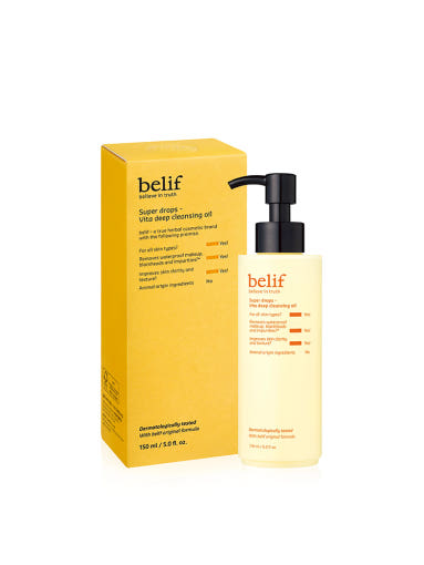 Super Drops Vita Deep Cleansing Oil 150ml, belif belif Cleansing Oil