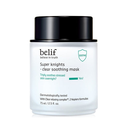  Super Knights Clear Soothing Mask 75ml, belif
