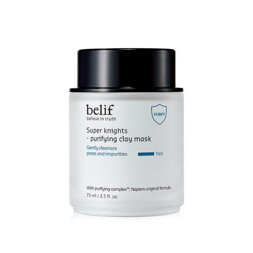 Super Knights Purifying Clay Mask 75ml, belif