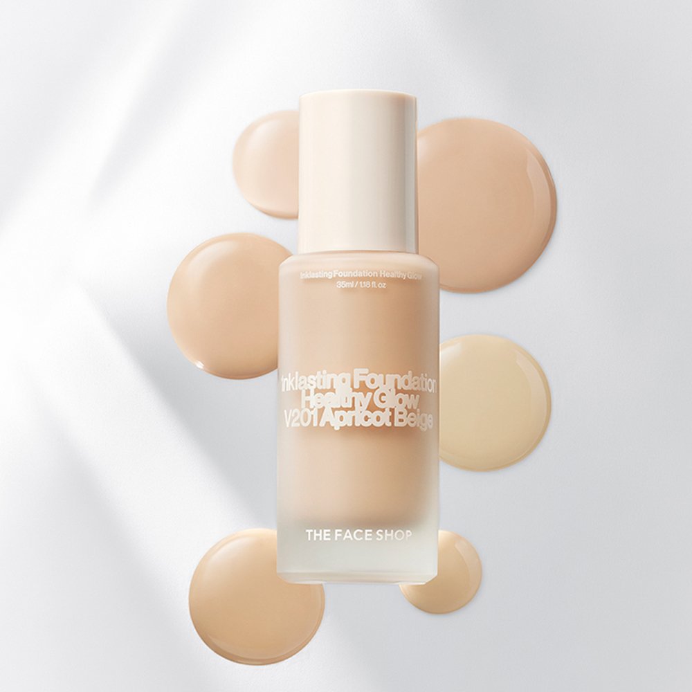 THE FACE SHOP Ink Lasting Foundation Slim Fit New 35ml (5colors)
