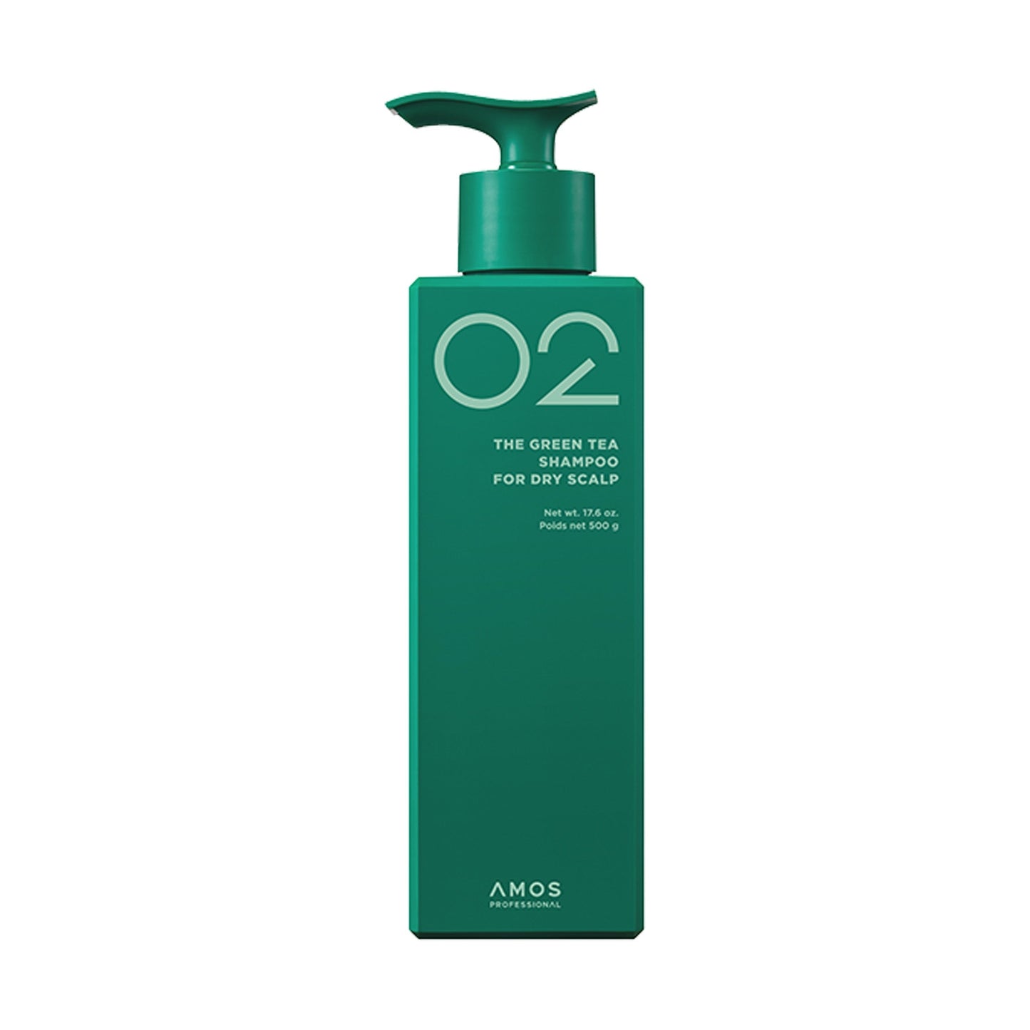 THE GREEN TEA SHAMPOO FOR DRY SCALP 500ml, amos PROFESSIONAL amos PROFESSIONAL Shampoo